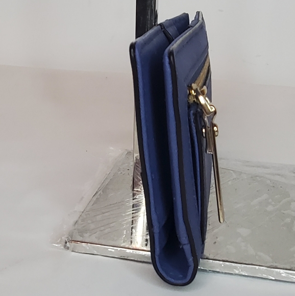 Kate Spade Blue Two Tone Wallet Slim - Picture 3 of 11